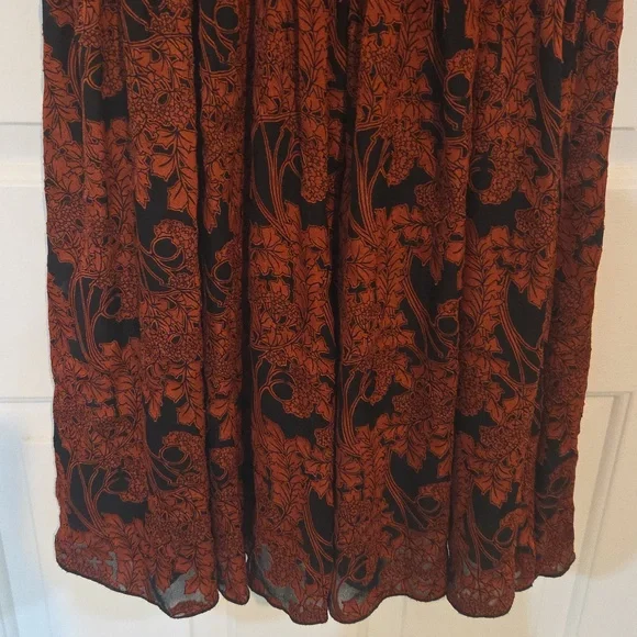 Aritzia Wilfred Le Fou Tiered Long Sleeve Maxi Dress - Picture 6 of 9